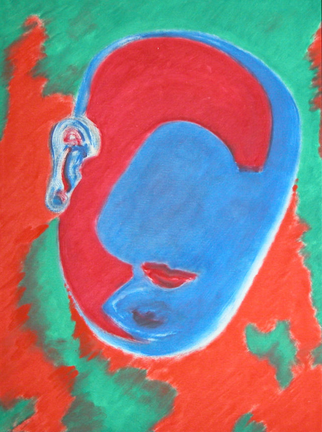 Heidegger C, 2009 Öl auf Leinwand, 80x100cm
